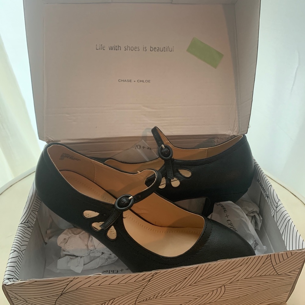 Black, 2inch heels
